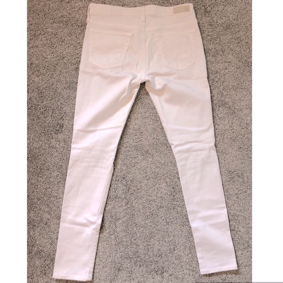 AG WHITE distressed skinny’s - Picture 3 of 6